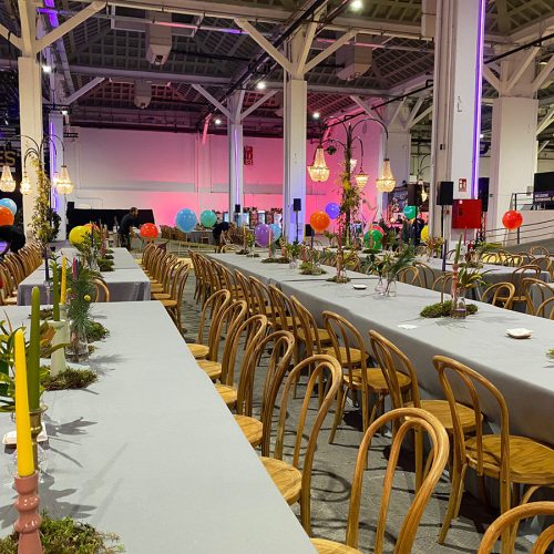 Decoración Floral para Cena de Navidad Glovo | Thaís Canals