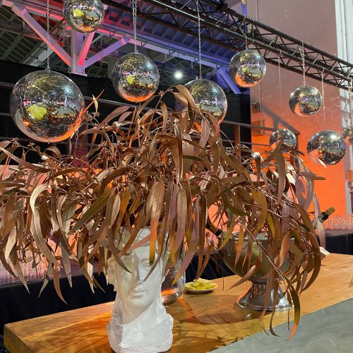Decoración Floral para Cena de Navidad Glovo | Thaís Canals